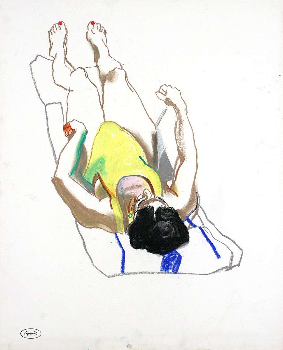 Alexander Goudie, 'Au Soleil', pastel and chalk on paper