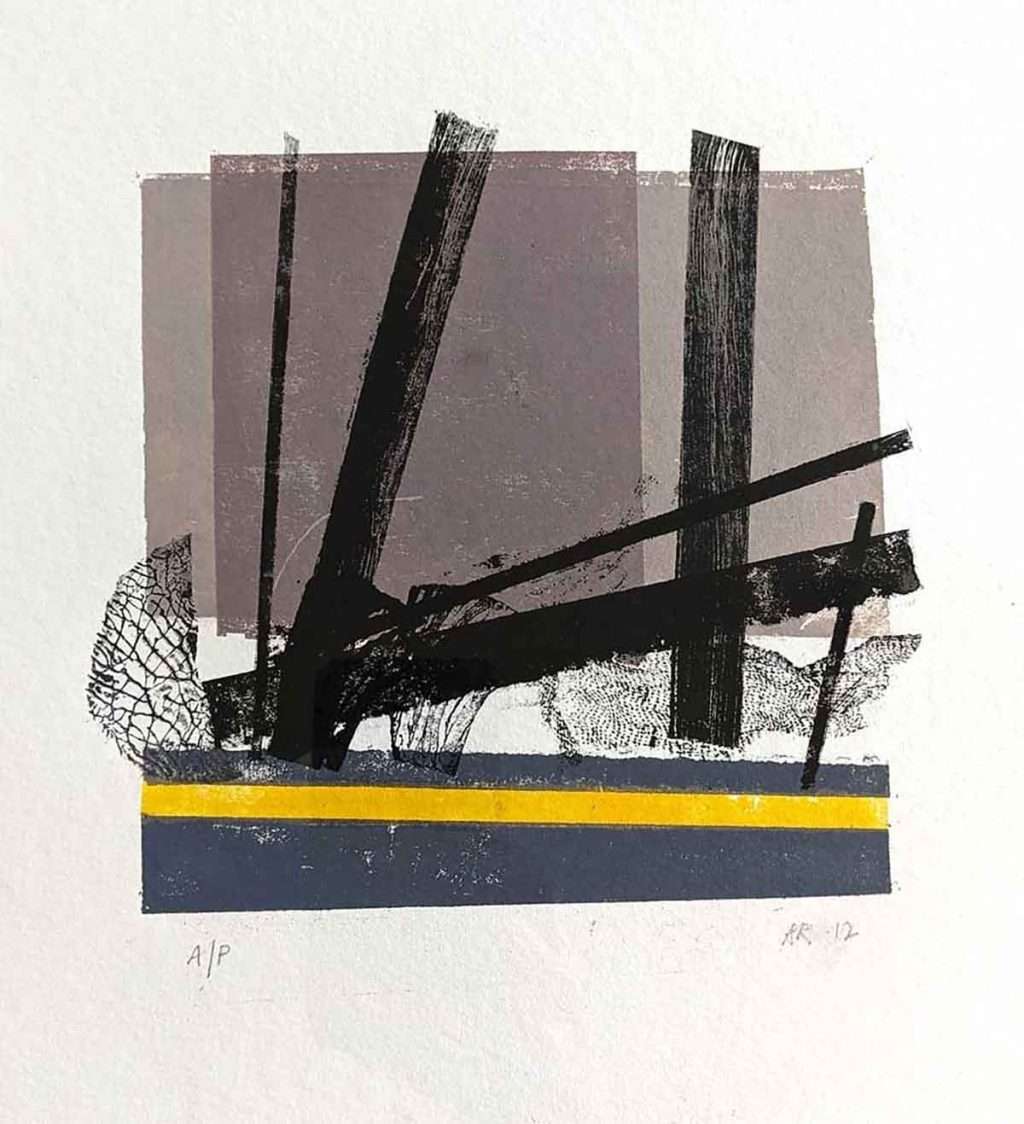 Andrew Restall, 'After a Storm, Easter Howgate', mixed media on canvas