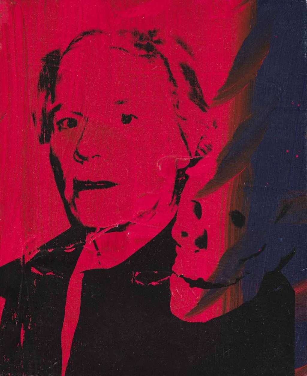 Andy Warhol, 'Self Portrait with Skull', 1978. ARTIST ROOMS National Galleries of Scotland and Tate. Acquired jointly through The d'Offay Donation with assistance from the National Heritage Memorial Fund and Art Fund, 2008