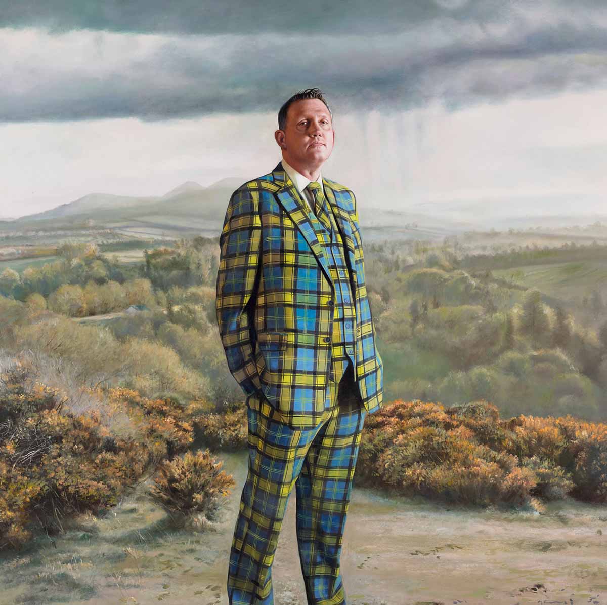 Doddie Weir by Gerard M. Burns (National Galleries of Scotland)