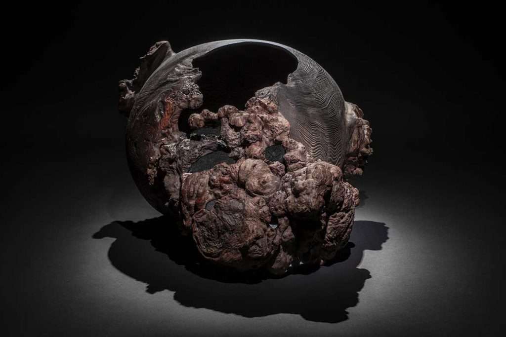Duke Christie, 'Wych Elm Moon Jar'