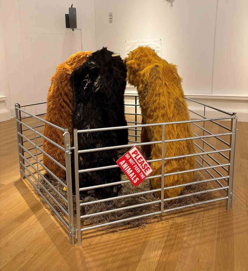 Ewan Douglas, 'Herd Mentality', mixed media