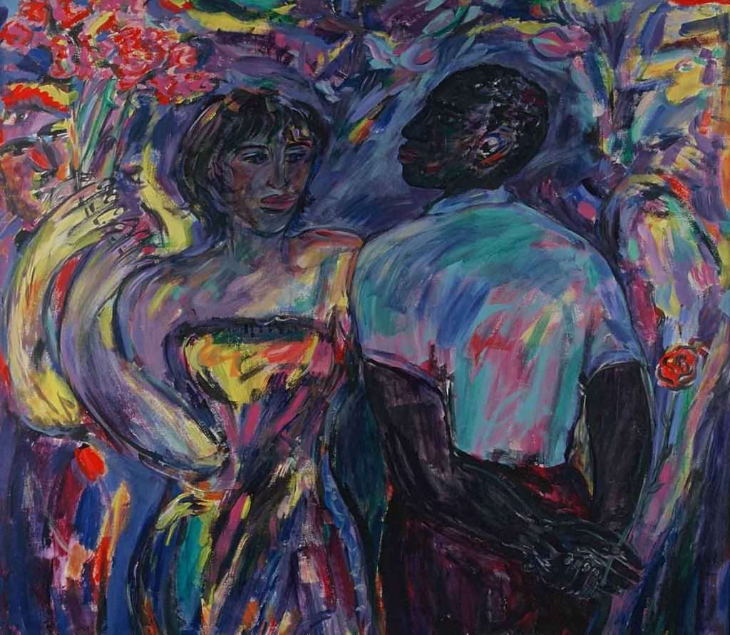 Fionna Carlisle, 'To Loulouthi', acrylic