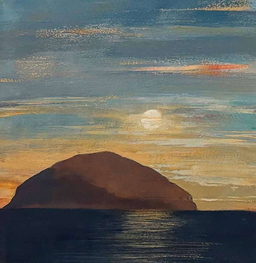 Frances Walker, 'Coastal Glimpses 5', oil on paper