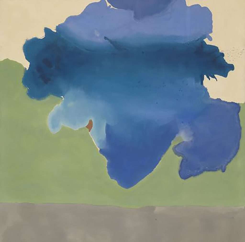 Helen Frankenthaler, 'The Bay', acrylic on canvas