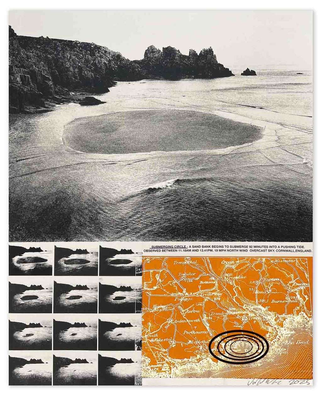 Jack Whitefield, 'Submerging Circle', courtesy the artist