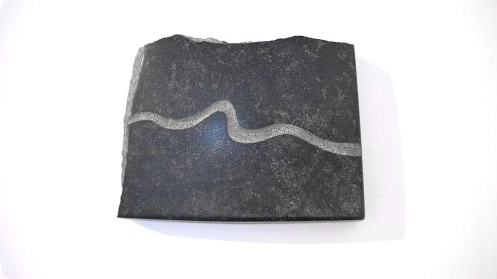 Jake Harvey, 'Calligraphic Flow', basalt