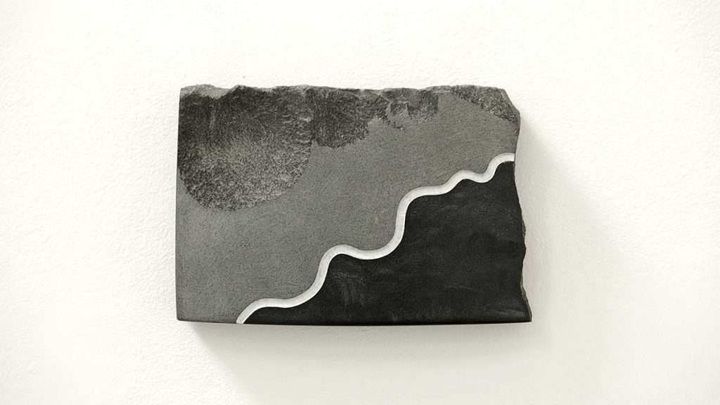 Jake Harvey, 'Basalt Flow II', basalt and enamel paint
