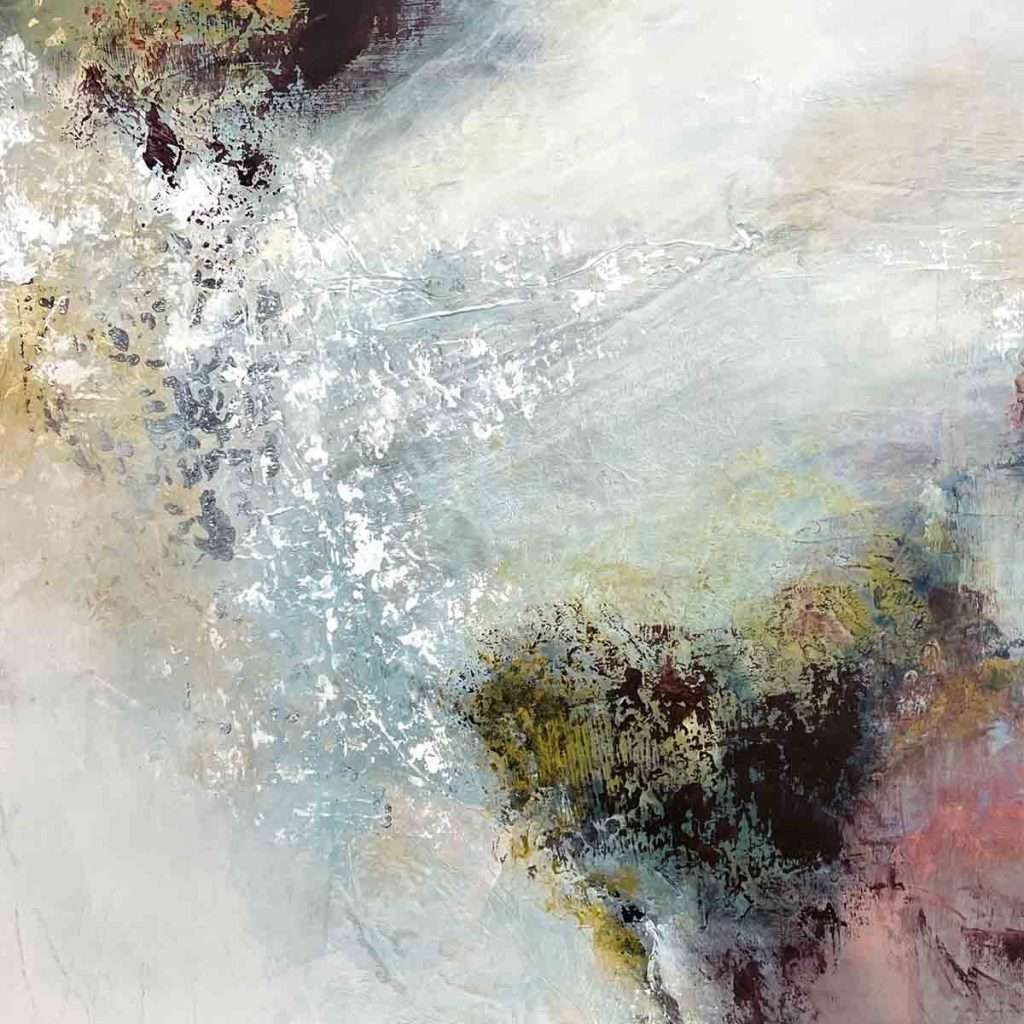 Kerry Souter, 'Sea Lace', acrylic and mixed media on cradled panel