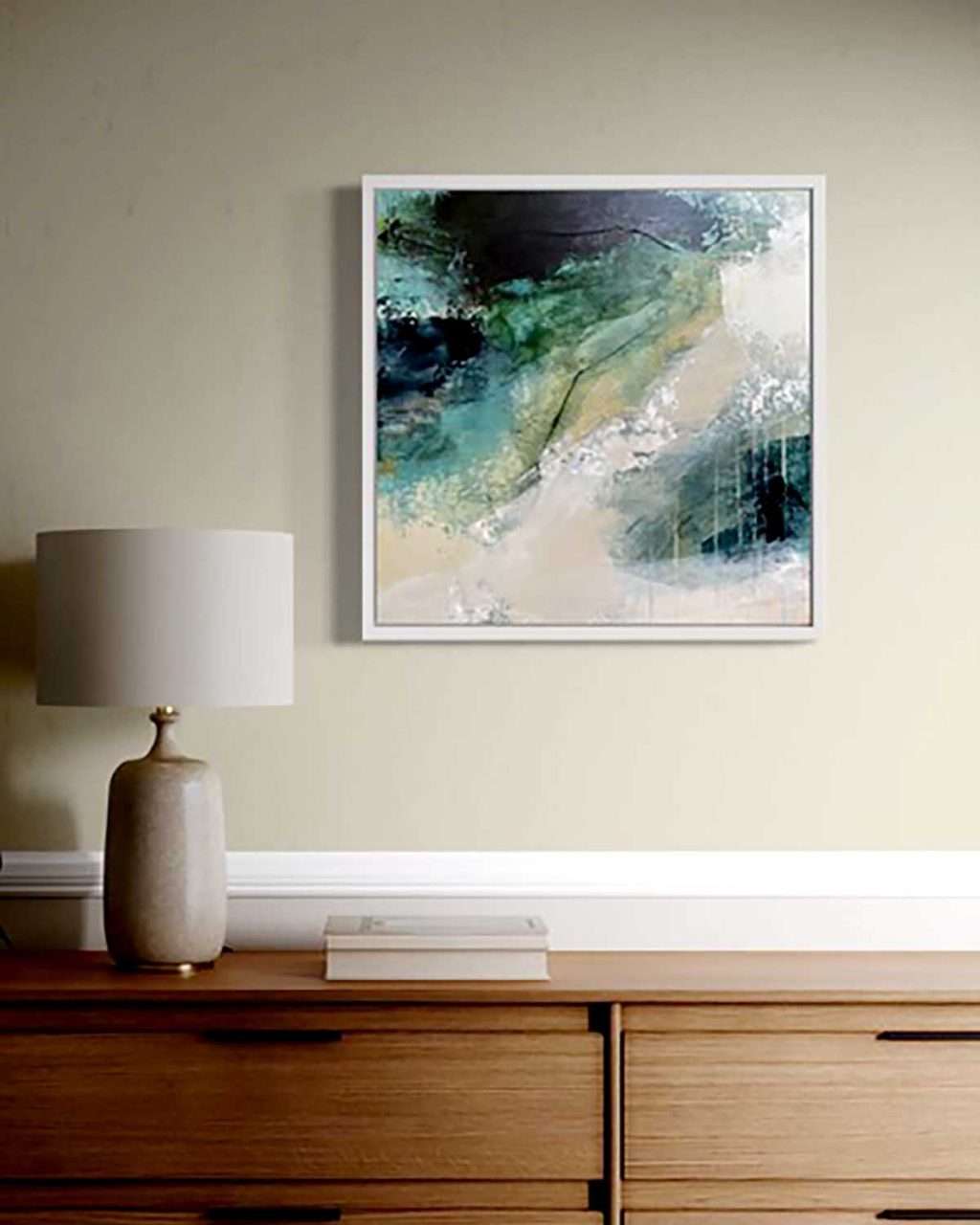 'Turquoise Tide Pools' in an 'at home' setting