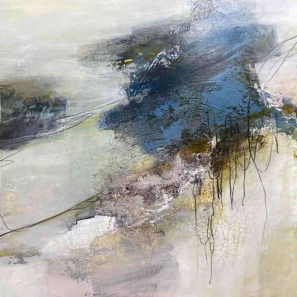 Kerry Souter, 'Velvet and Grit', acrylic and mixed media on canvas