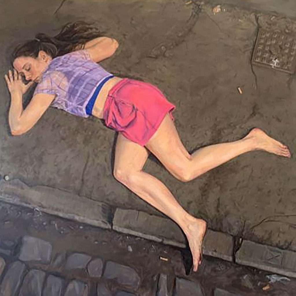 Kirstin Mackinnon, 'Dinner on the Pavement'
