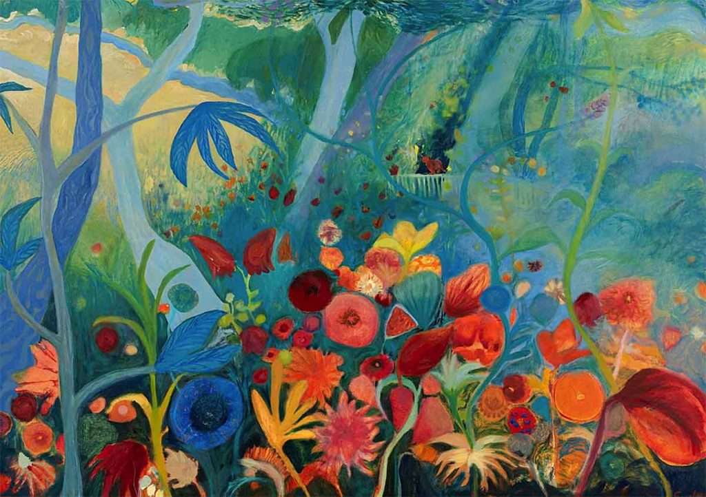 Lorna Sinclair, 'Wild Meadows', oil on canvas