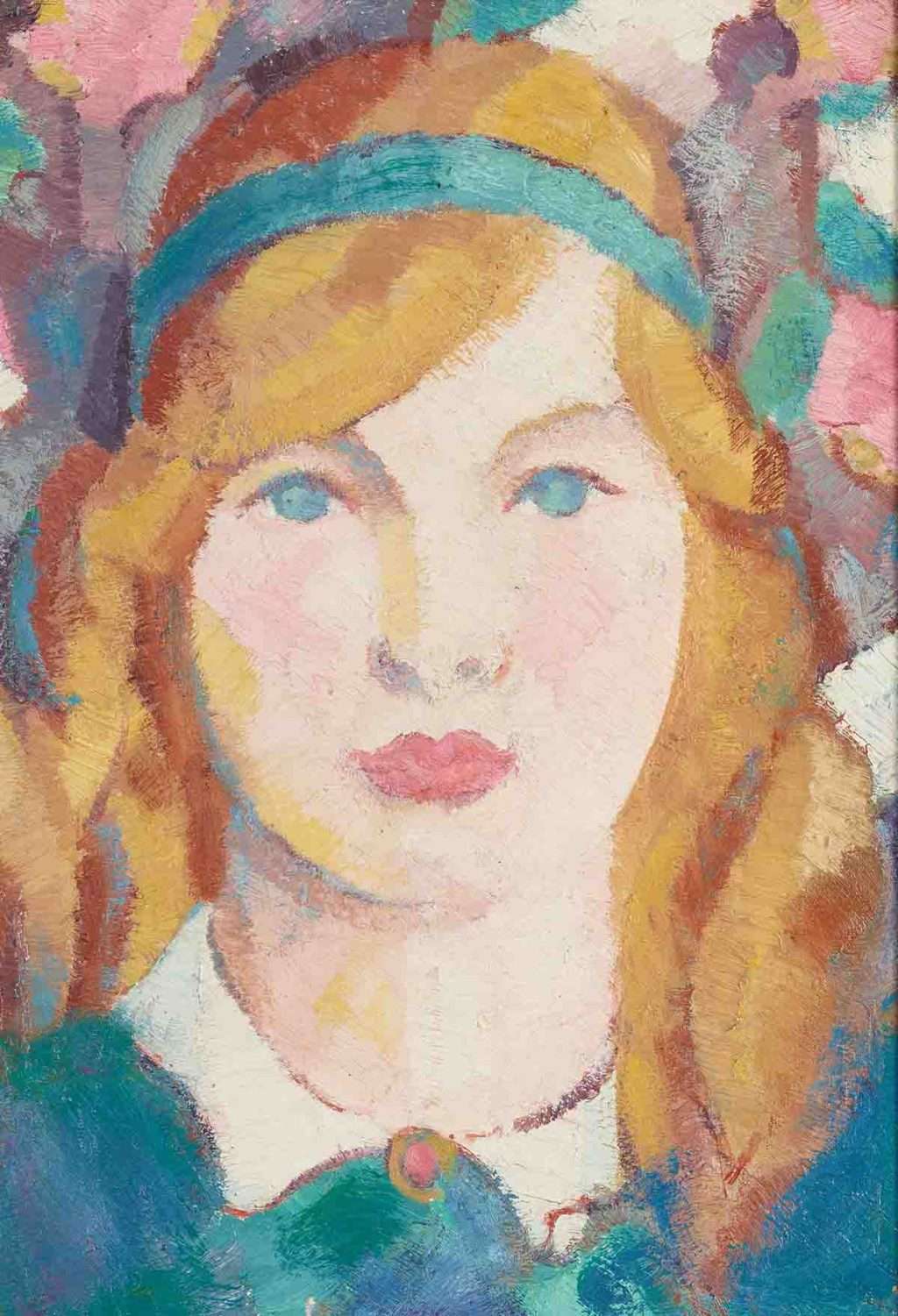 Margaret Morris, 'Portrait of Flossie Jolley', c.1920, oil on canvas. Image courtesy of the Fleming Collection