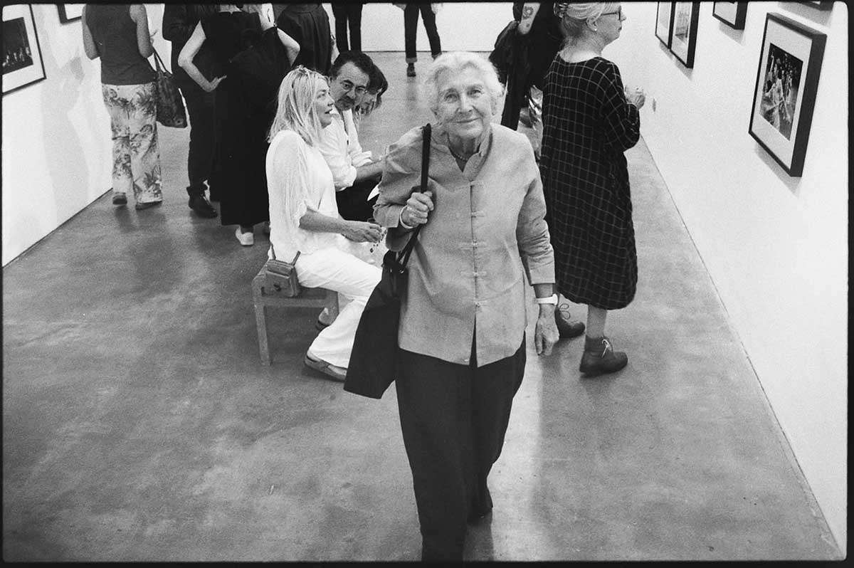 Markéta Luska?ová at her opening at Stills Aug 2023