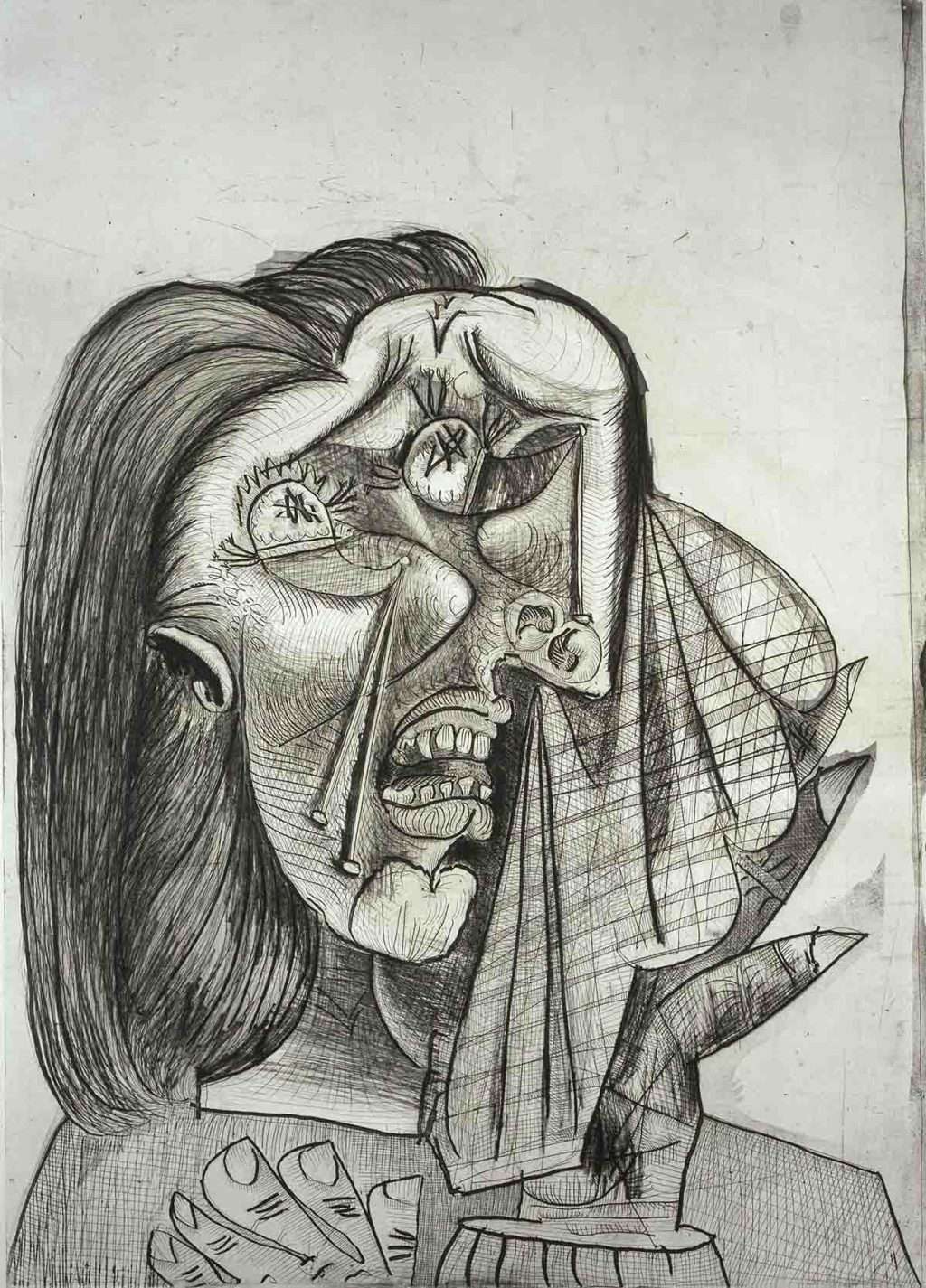 Pablo Picasso, 'La Femme qui pleure [Weeping Woman]', 1937, © Succession Picasso. DACS, London 2023