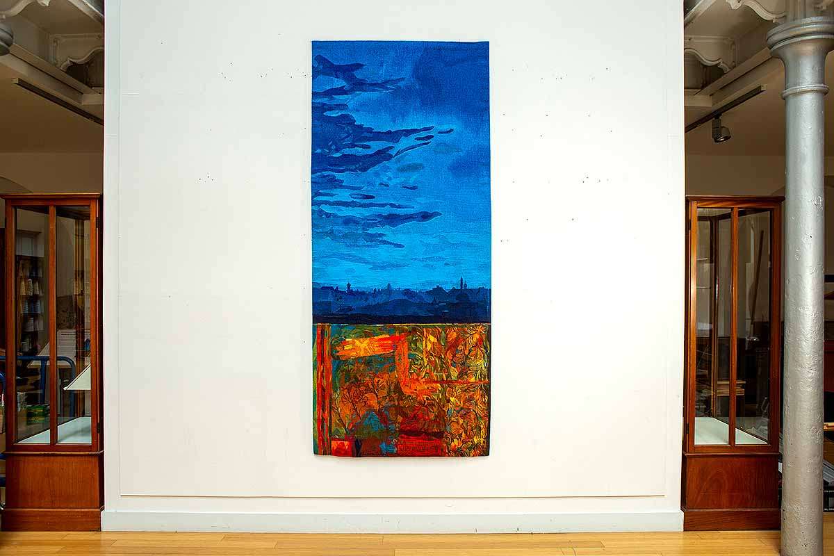 Victoria Crowe and DovecotStudios, Richer Twilight, Venice, tapestry