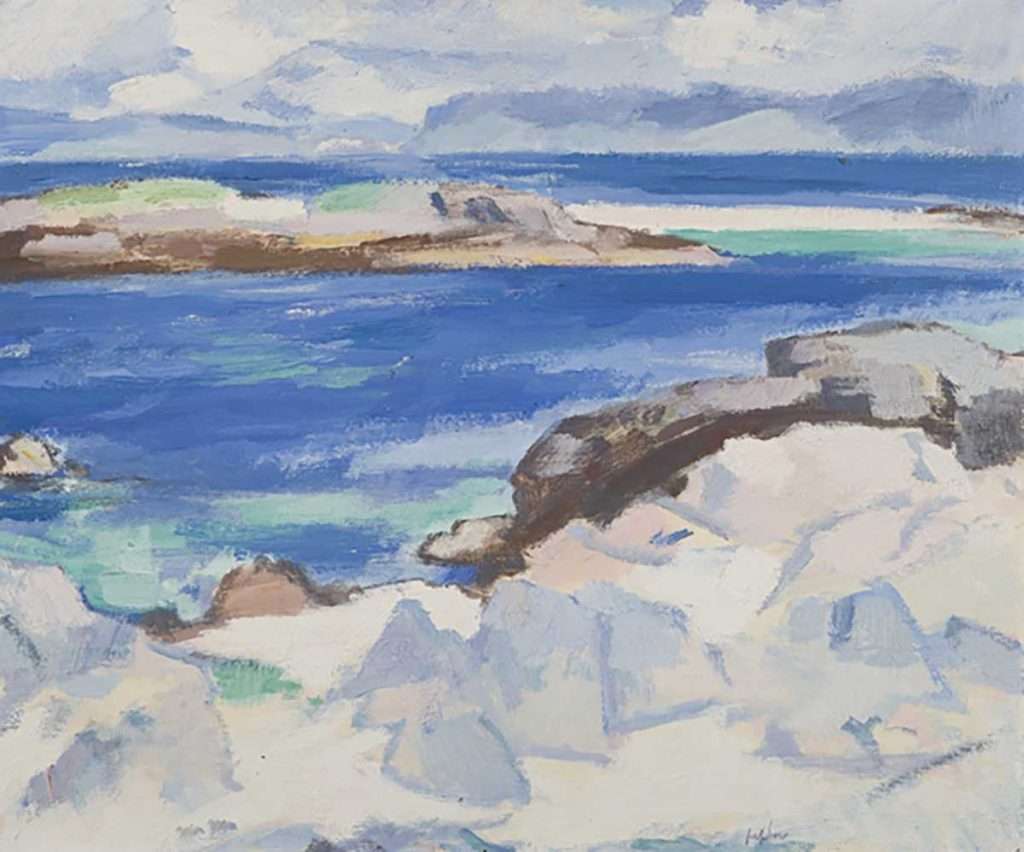 Samuel Peploe, 'Iona',  c.1923, oil on board (National Gallery of Scotland)